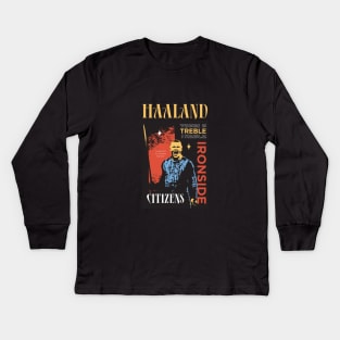 Haaland The Ironside Kids Long Sleeve T-Shirt